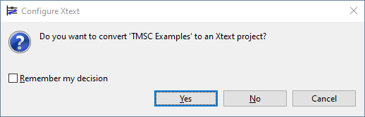 tmsct configure xtext